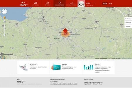 Nike+ Maps – Le nouveau portail pour vos traces GPS