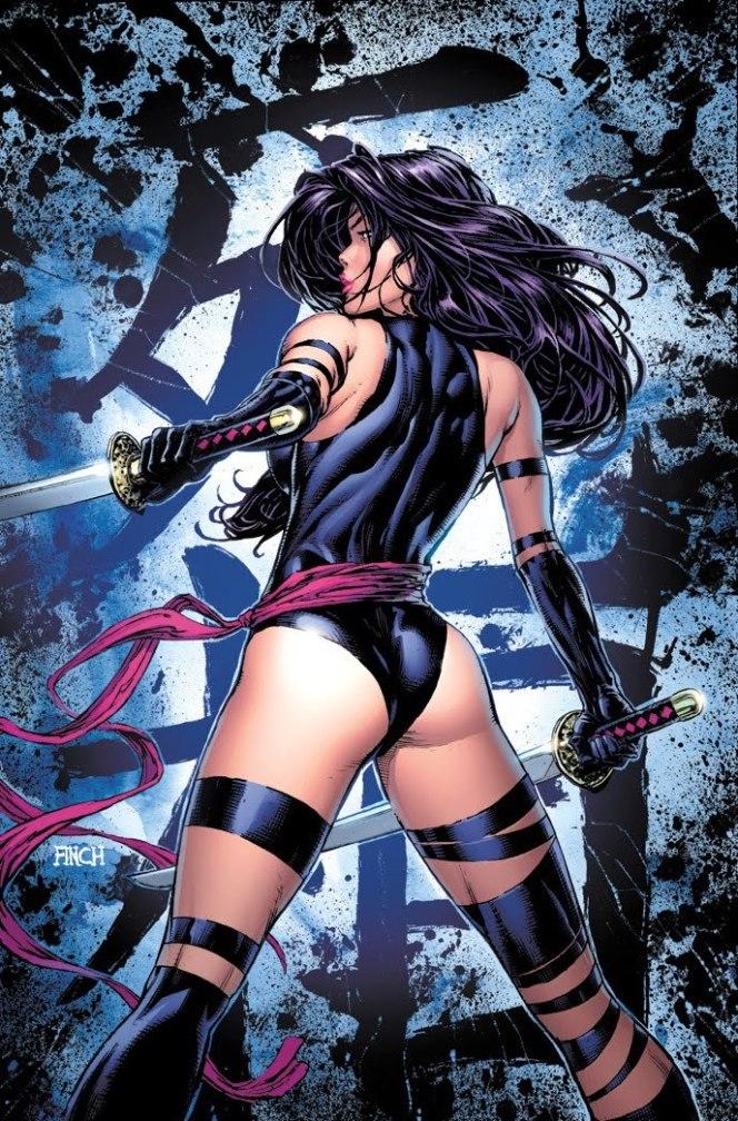 [Rétro] Psylocke #1 par David Finch