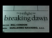 Découvrez clap officiel Bill Condon pour Breaking Dawn
