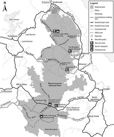 Autour de Cairns: Paronella Park & Wooroonooran NP