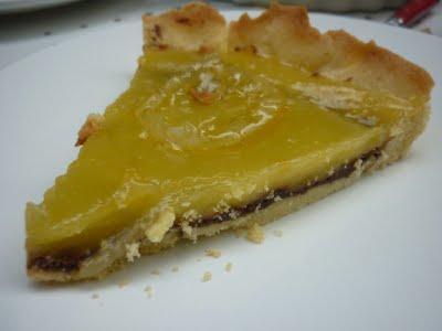 Tarte chocolat citron