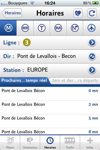 [Mise à jour] L’application Francilienne RATP évolue, et arbore un nouveau design