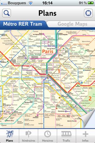 [Mise à jour] L’application Francilienne RATP évolue, et arbore un nouveau design