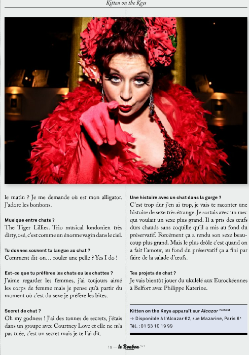 La presse en parle: Le Bonbon – Juillet 2011