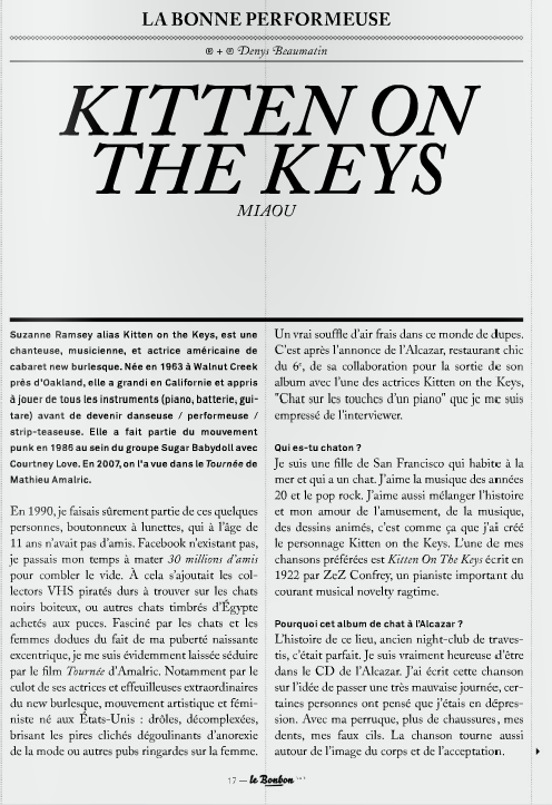 La presse en parle: Le Bonbon – Juillet 2011