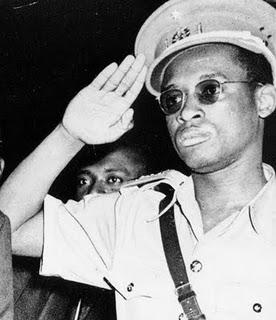 Mobutu, Roi du Zaïre.