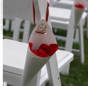 Decoration de mariage rouge