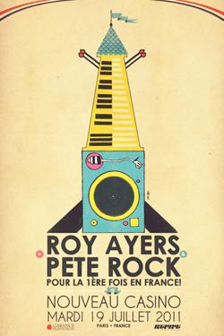 Roy Ayers & Pete Rock en concert à Paris