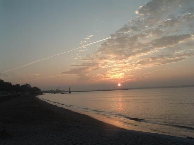 beau temps pour se jeter à l'eau