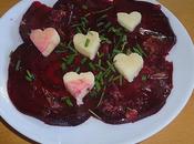 Carpaccio betterave cantal