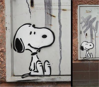 Snoopy's Street Art