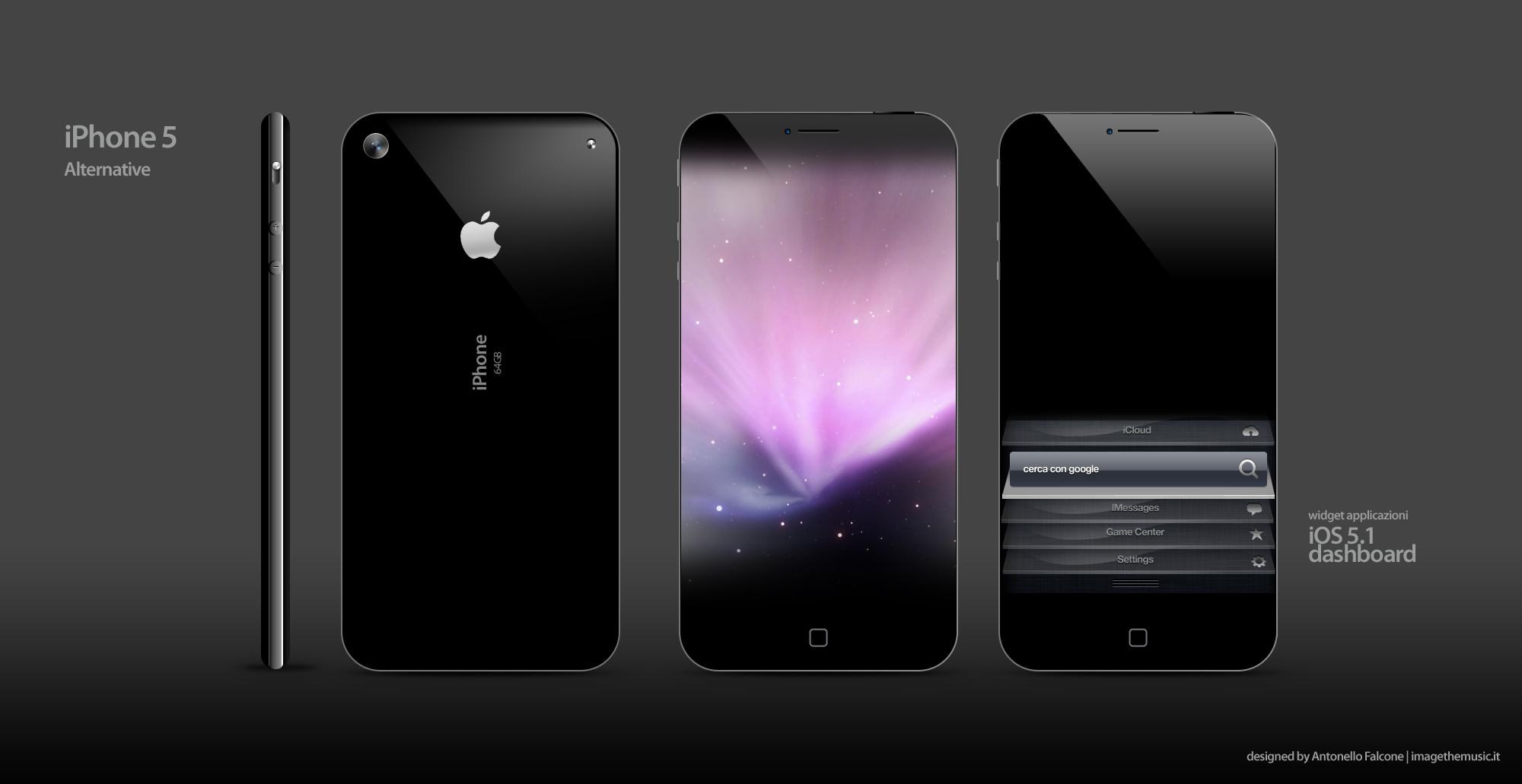 Quelques concepts de l’iPhone 5