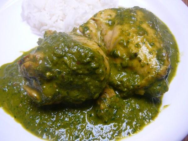 Saag Murgh – Poulet aux épinards – Chicken and spinach curry