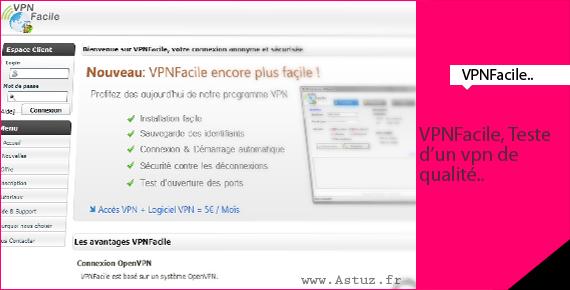 Vpnfacile astuz.fr  Gagnant du concours VPN Facile...