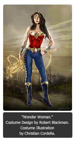 Wonder Woman, les Storyboards