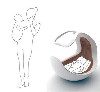 Baby C, un berceau inspiré par l'environnement utérin - 3