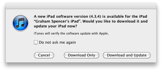 MAJ en 4.3.4 pour iPhone et iPad...