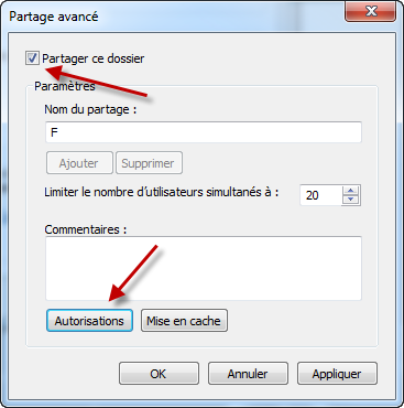 Comment partager une partition de votre disque dur sous Windows 7