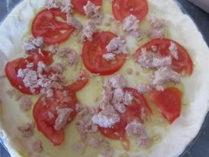 tarte thon et tomates
