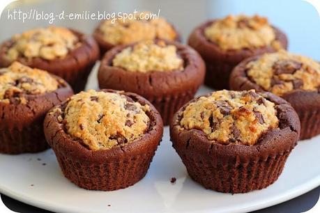 Muffins mi-brownie mi-cookie