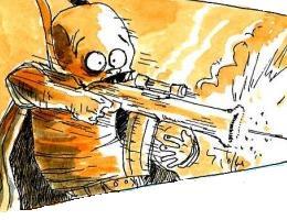 Ma planche du mois de juillet sur 30 jours de bd