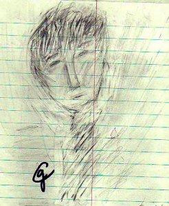 Une ombre sur la couverture