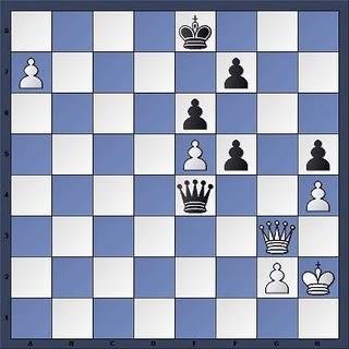 Echecs à Hangzou : Position après 57...De4