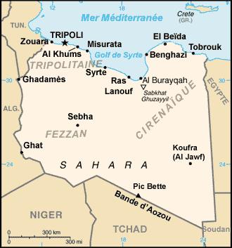 Libye – Brega et propagandastaffel occidentale