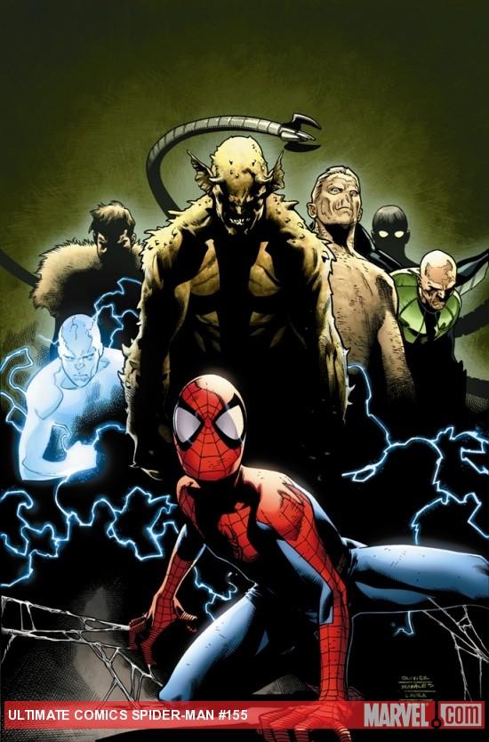 [Rétro] Ultimate Spiderman #155 par Olivier Coipel