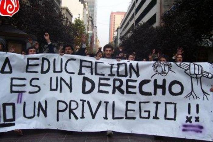 Mouvement étudiant à Santiago du Chili en 2006