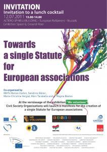 Agir pour la création d’un statut pour les associations européennes « Sandrine Bélier