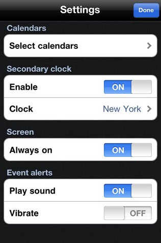 Safari3 Daily Agenda: gérer votre emploi du temps sur iPhone