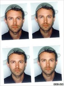 Je veux une passoire sur la tête pour ma photo de passeport