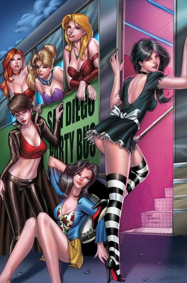 Party Bus – une couverture de la saga Dream Eater