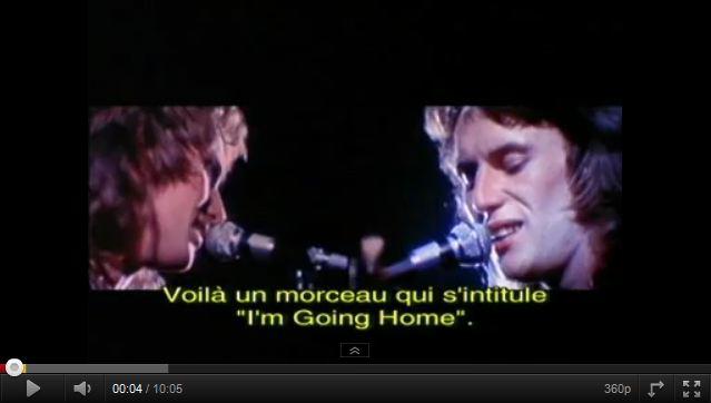 Réveil de ce matin avec – Ten Years After live at Woodstock 1969.