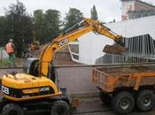 Jardin Sports construction.