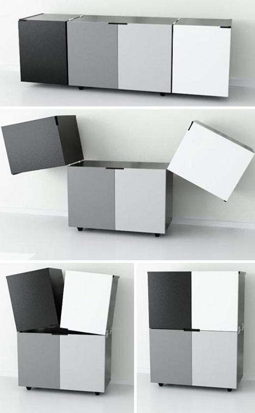 Bahut Cubox par le studio Elemento Diseño