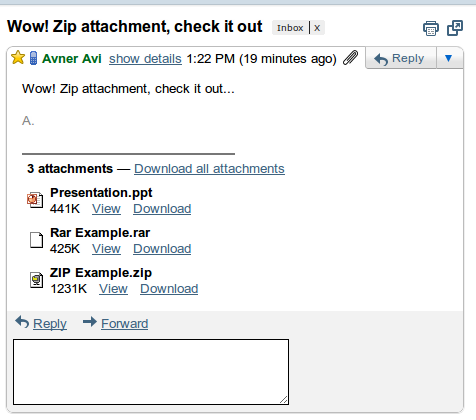 zip rar 1 Les fichiers ZIP et RAR supportés par Gmail et Google Docs