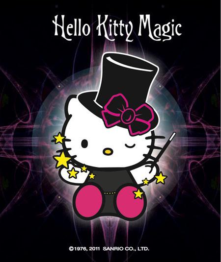 Devenir magicienne grâce à Hello kitty