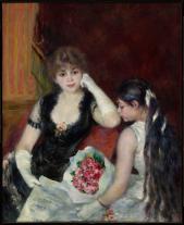 Pierre-Auguste Renoir, Une loge au théâtre (Au concert), 1880, huile sur toile, 99,4 x 80,7 cm ©Sterling and Francine Clark Art Institute, Williamstown, Massachusetts, USA/M. Agee.