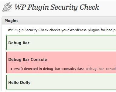 WP Plugin Security Check v0.3