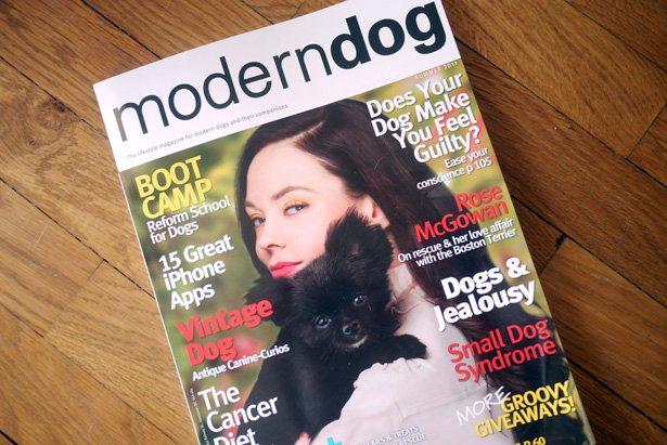 Cherry Dog dans le magazine Modern Dog