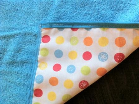 Ma première cousette en éponge