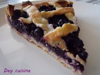 Tarte aux myrtilles