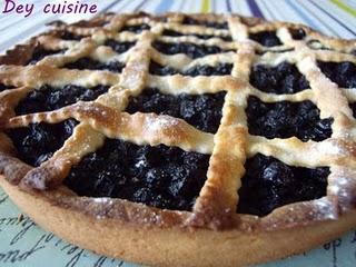 Tarte aux myrtilles