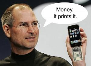 steve jobs iphone 300x218 Liphone, numéro 1 des smartphones