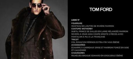tom ford automne hiver 2011 Tom Ford, lookbook automne/hiver 2011