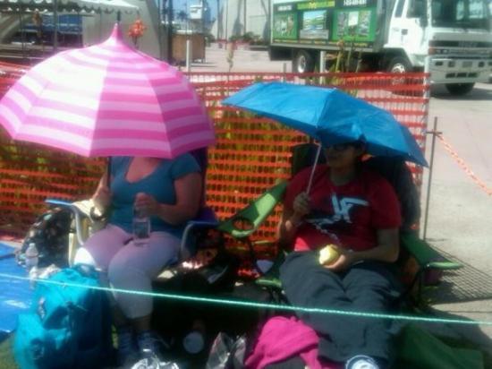 Les fans de Twilight sur le stand de Breaking Dawn au Comic Con