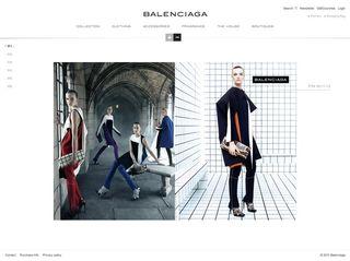 Balenciaga site