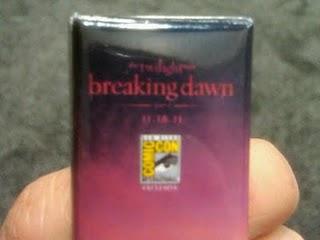 Merchandising Breaking Dawn at the Comic Con